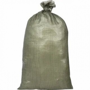 Мешок полипропиленовый зелёный, 55*95 см