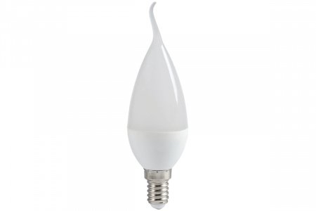 Лампа LED Свеча на ветру SMD 6Вт 220В Е14 3300К (матовый) ES