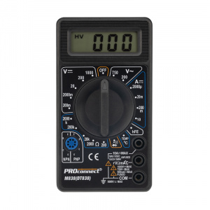 Мультиметр M838 (DT838) PROconnect